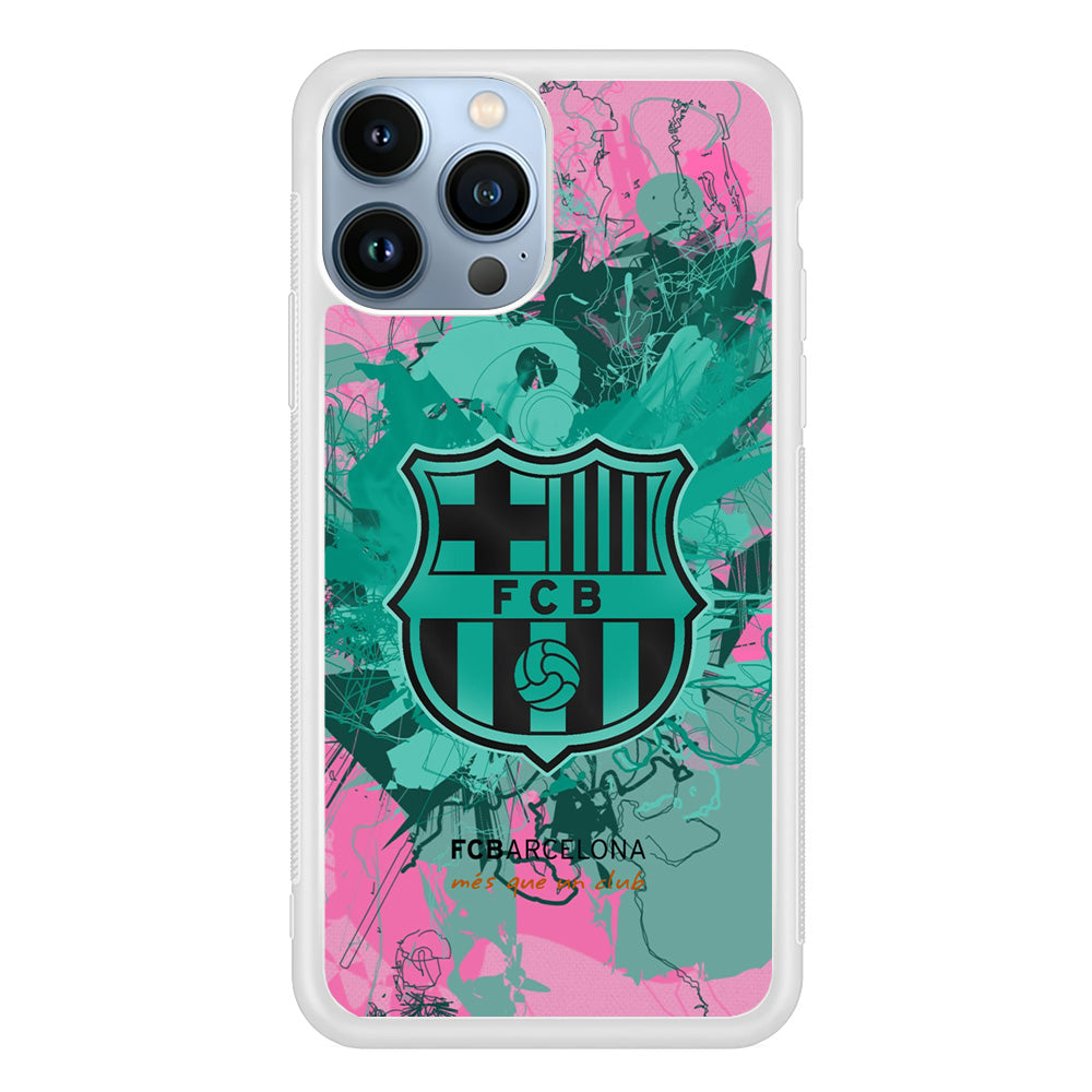 Barcelona FC Spark of Victory iPhone 13 Pro Max Case