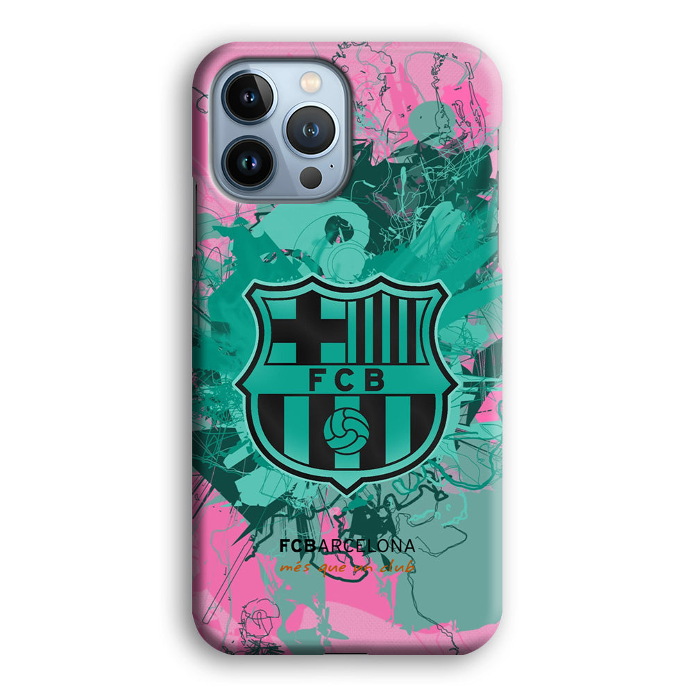 Barcelona FC Spark of Victory iPhone 13 Pro Max Case