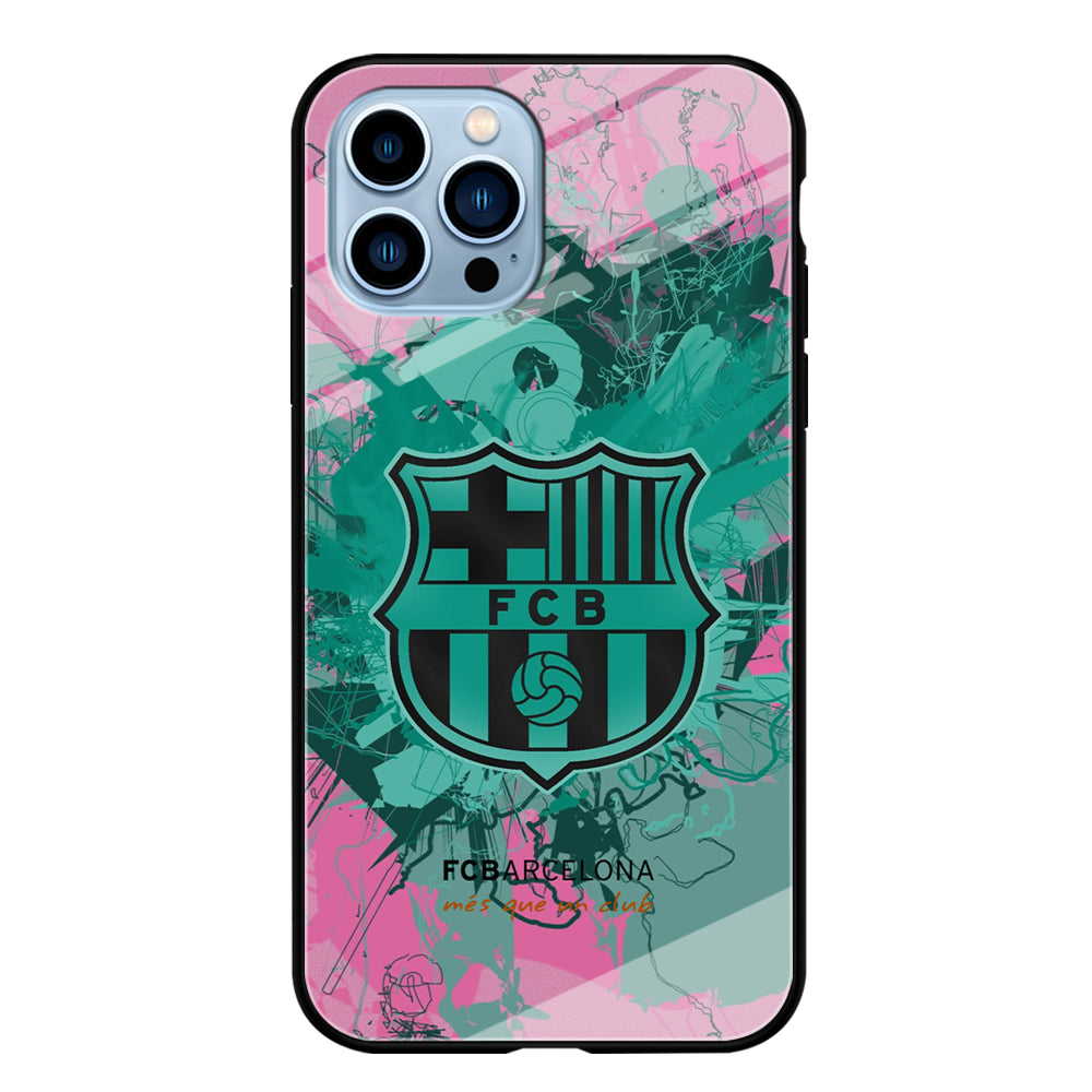 Barcelona FC Spark of Victory iPhone 13 Pro Max Case
