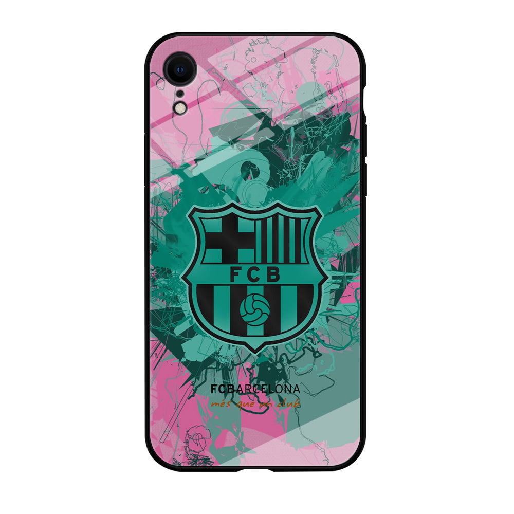 Barcelona FC Spark of Victory iPhone XR Case