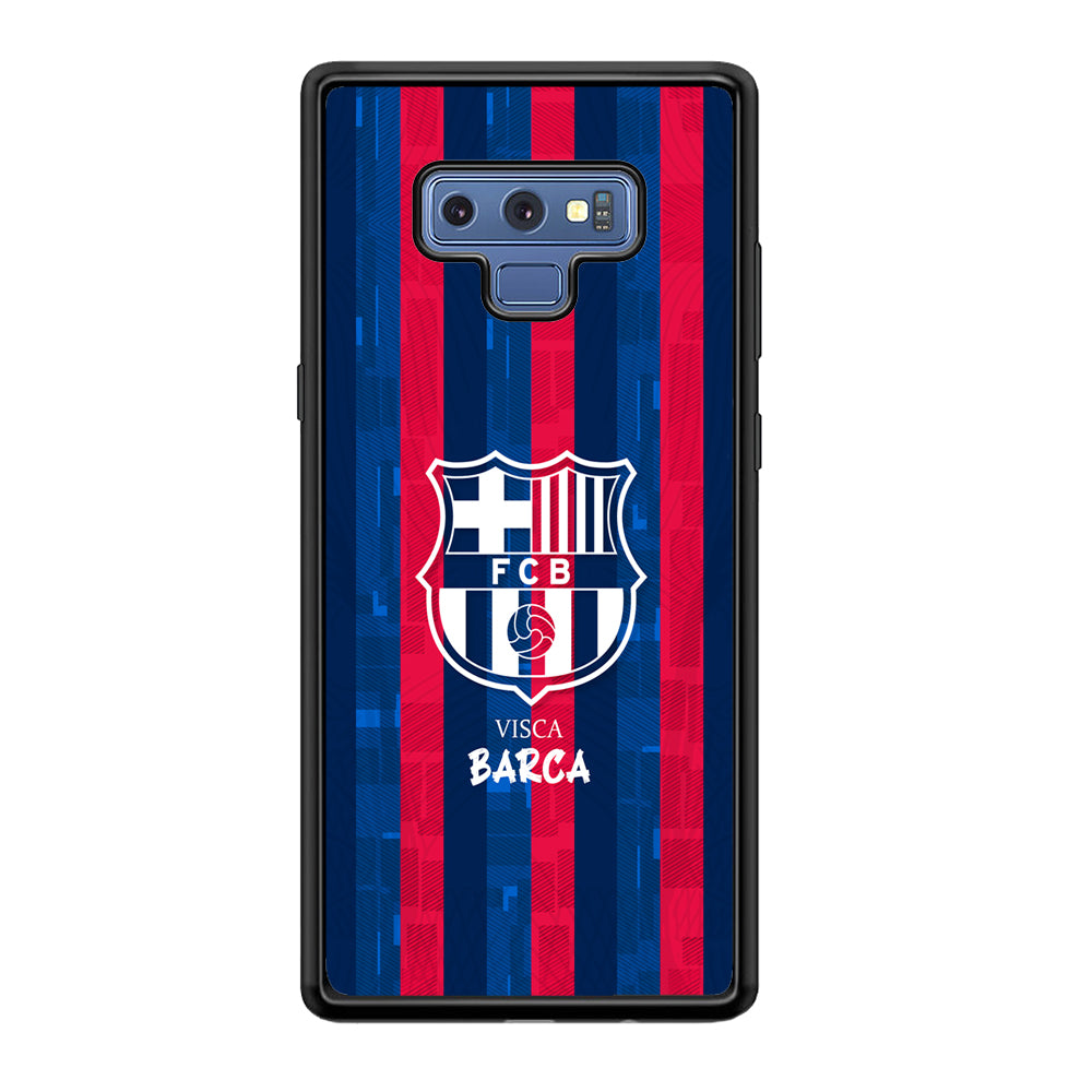 Barcelona FC Visca Barca Samsung Galaxy Note 9 Case
