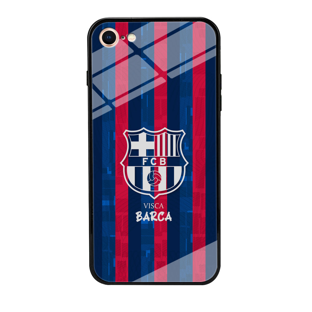 Barcelona FC Visca Barca iPhone 8 Case