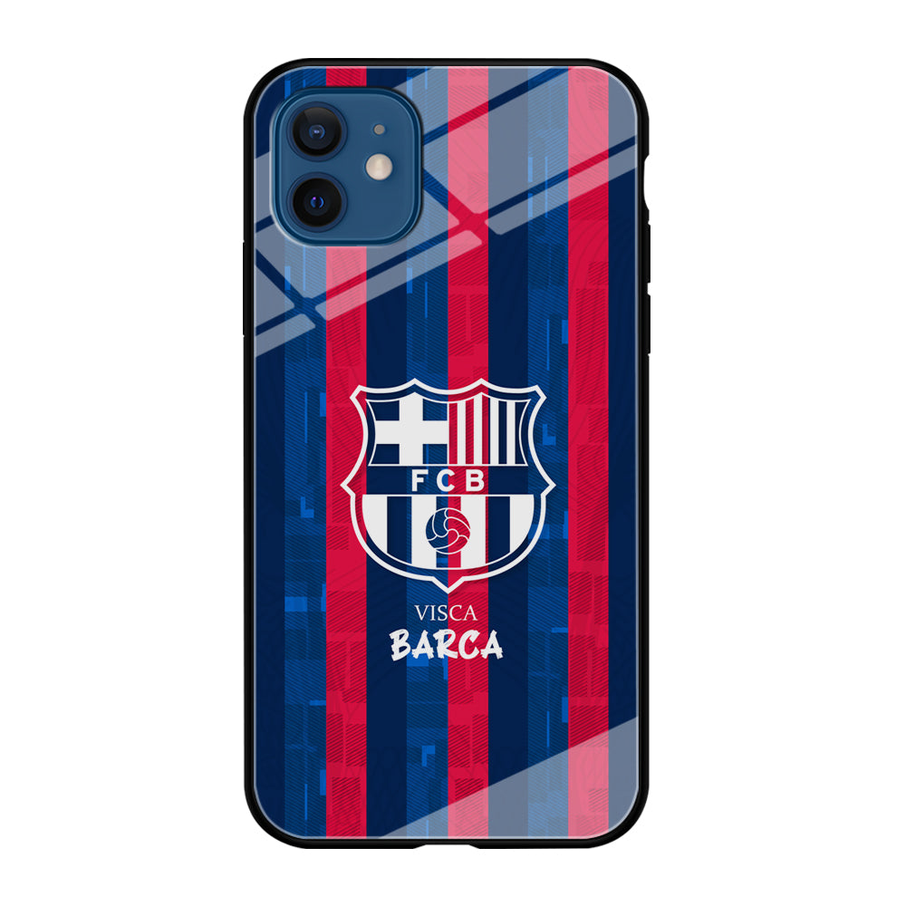Barcelona FC Visca Barca iPhone 12 Case