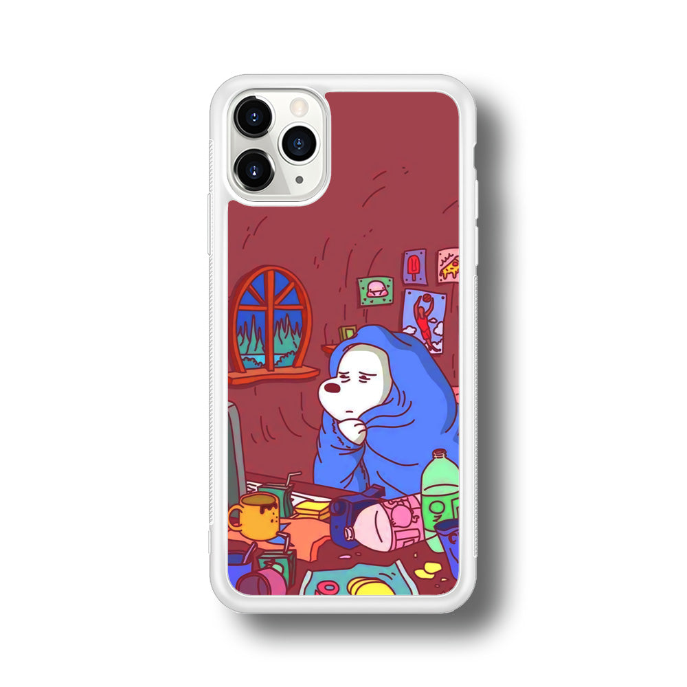 Bare Bear Ice Wacth Film iPhone 11 Pro Max Case
