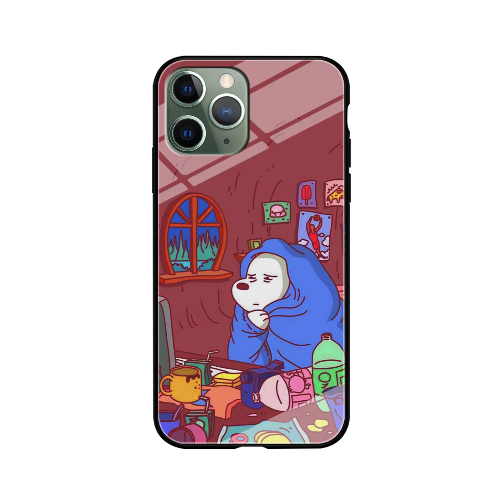 Bare Bear Ice Wacth Film iPhone 11 Pro Max Case