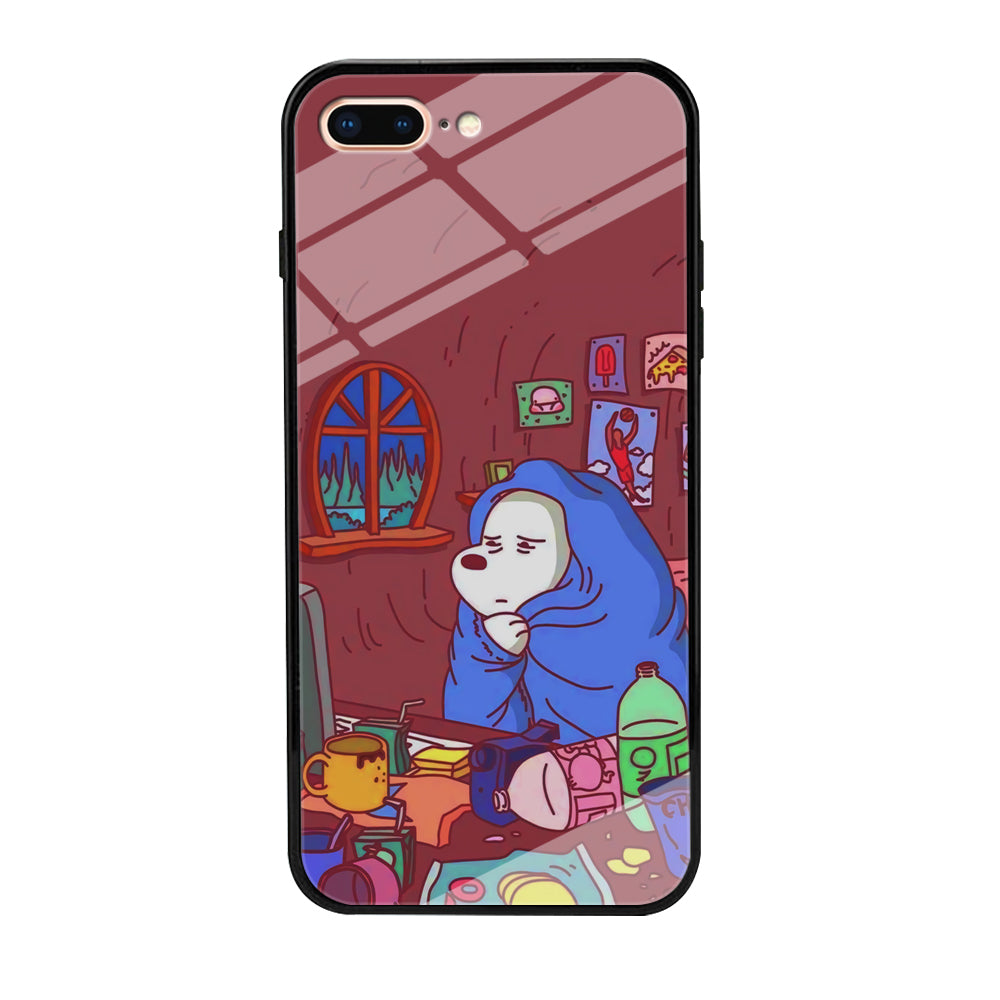 Bare Bear Ice Wacth Film iPhone 7 Plus Case