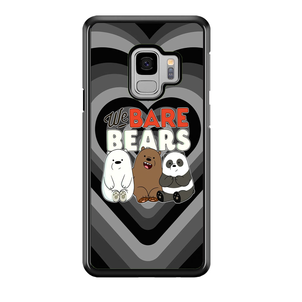 Bare Bears Loving Another Samsung Galaxy S9 Case Default Title