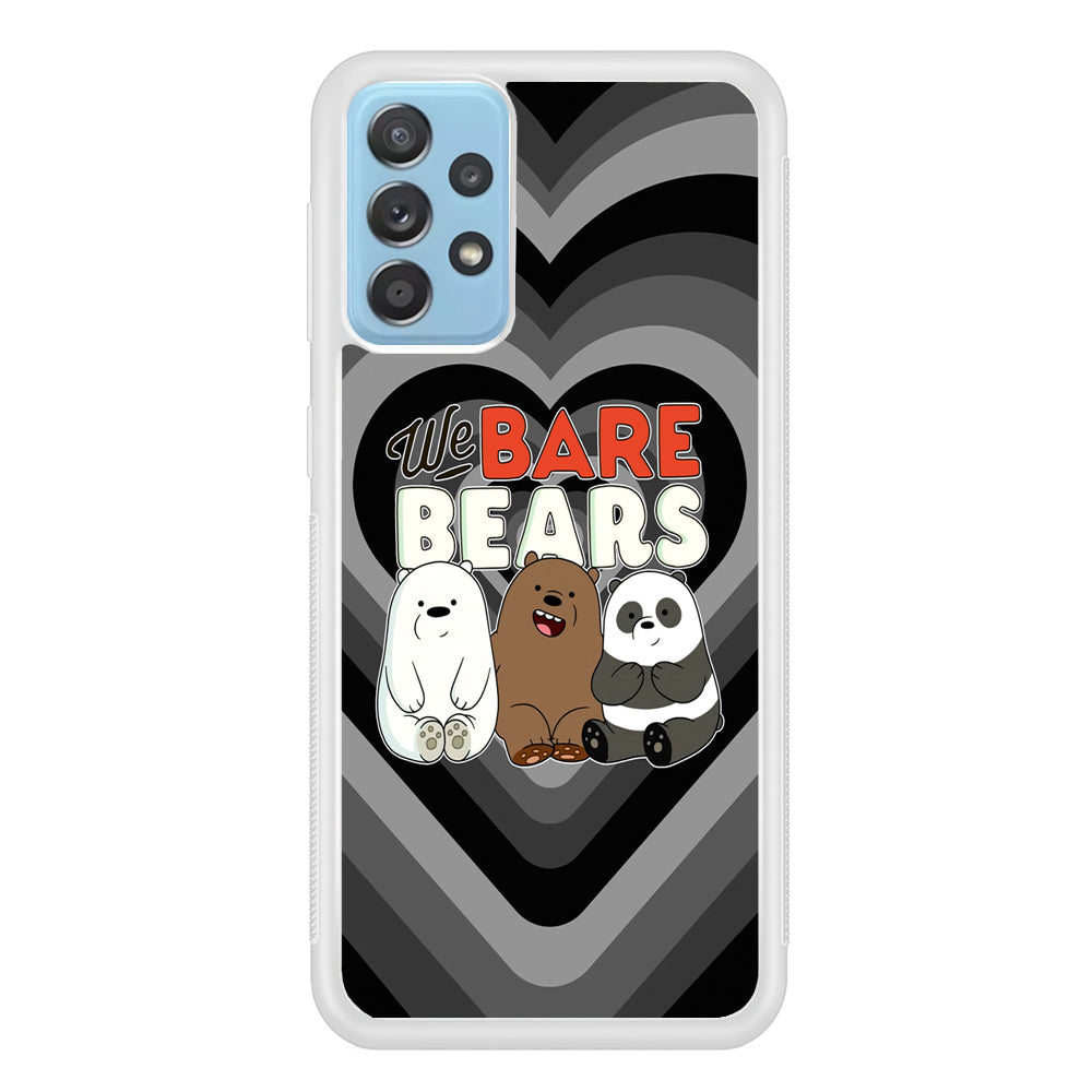 Bare Bears Loving Another Samsung Galaxy A72 Case