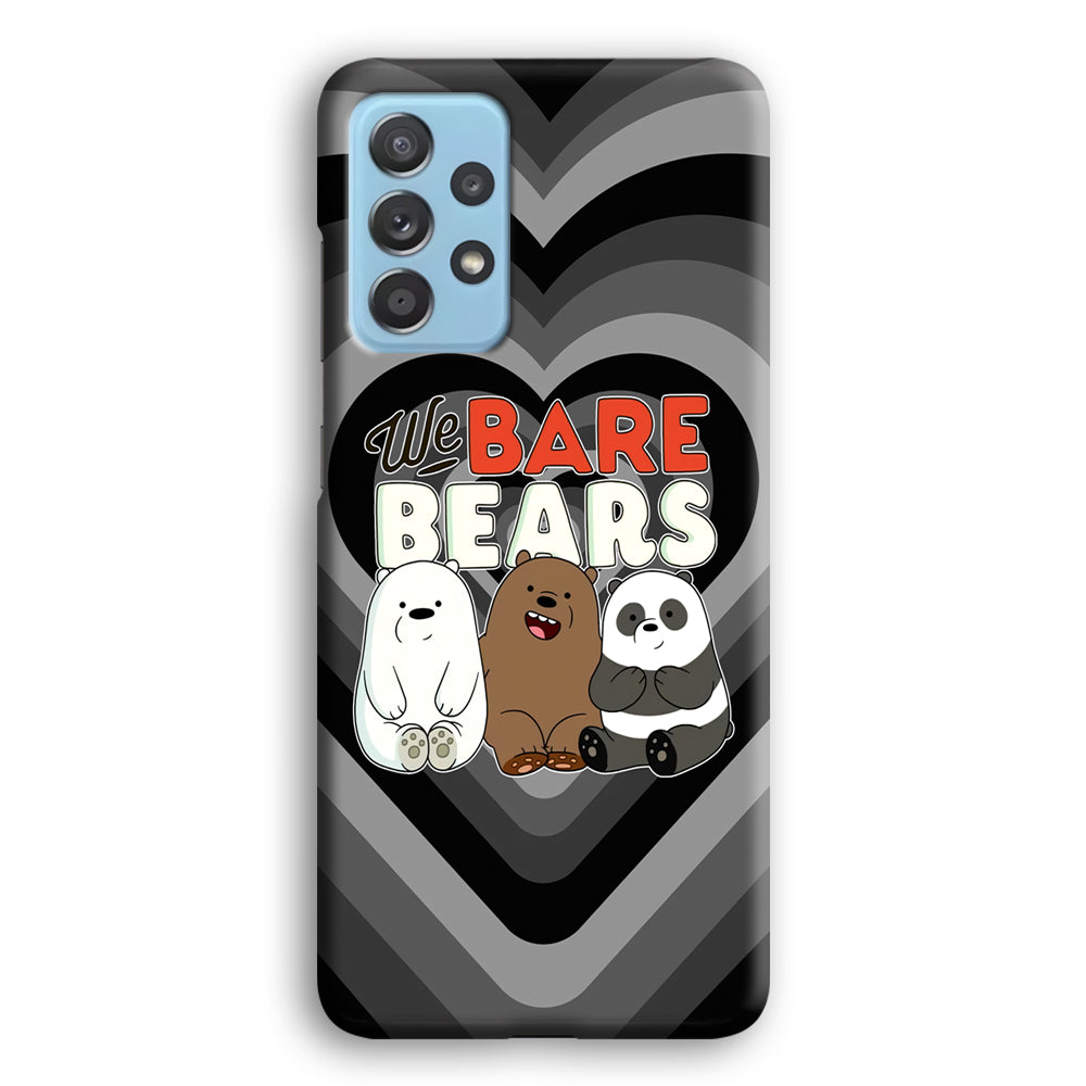 Bare Bears Loving Another Samsung Galaxy A72 Case