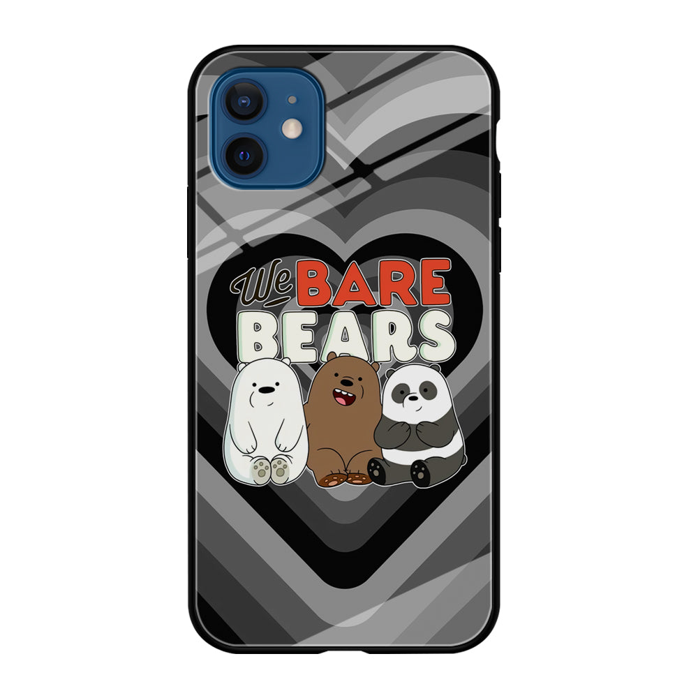 Bare Bears Loving Another iPhone 12 Case