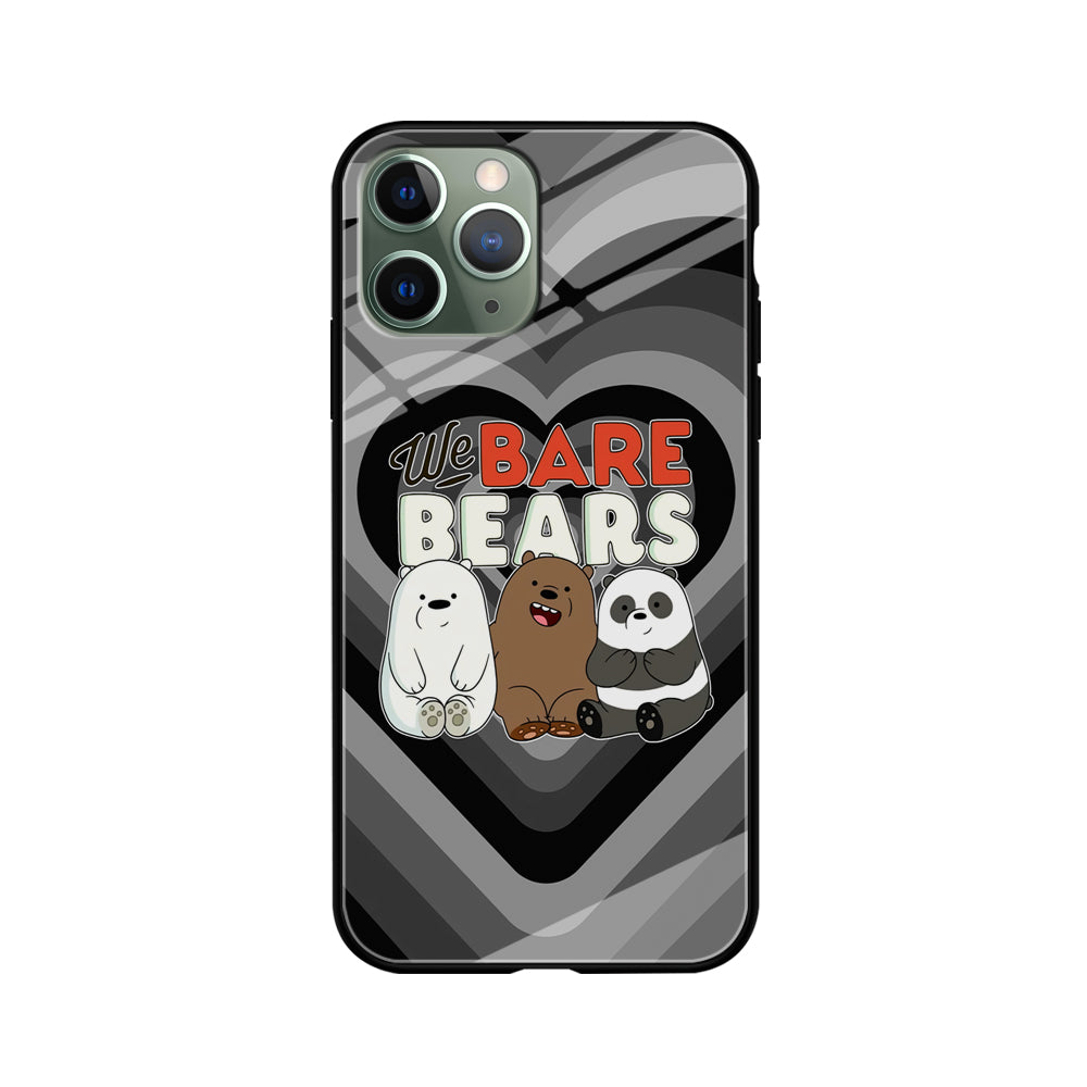 Bare Bears Loving Another iPhone 11 Pro Max Case