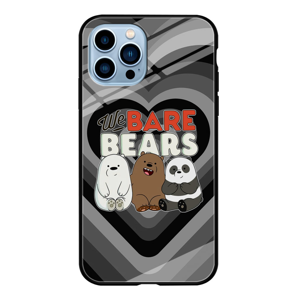 Bare Bears Loving Another iPhone 13 Pro Max Case