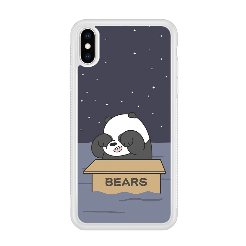 Bare Bears Panda Sail iPhone XS MAX Case