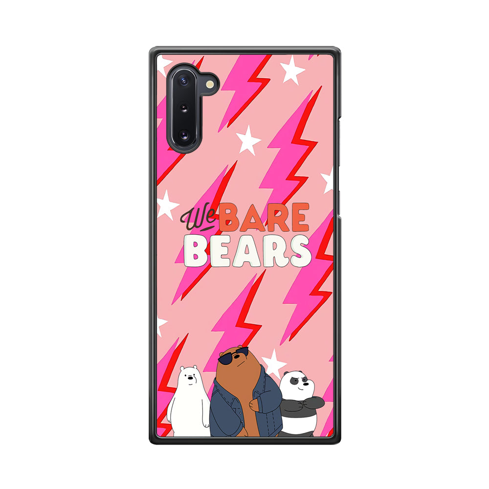 Bare Bears Shine Star Samsung Galaxy Note 10 Case