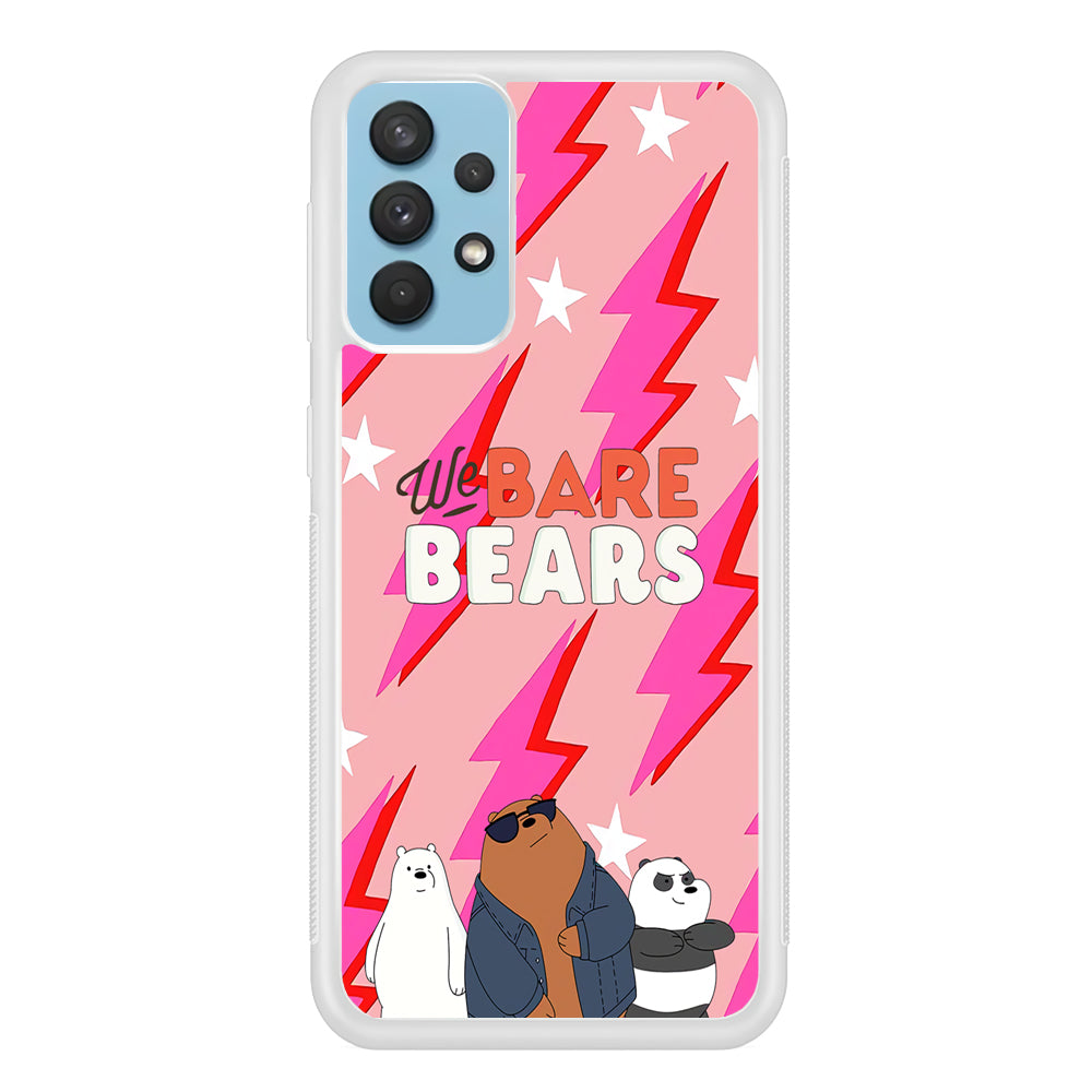 Bare Bears Shine Star Samsung Galaxy A32 Case
