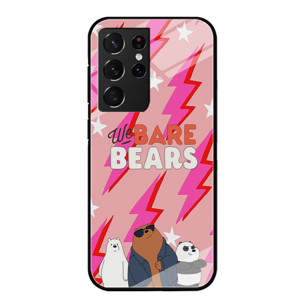 Bare Bears Shine Star Samsung Galaxy S21 Ultra Case