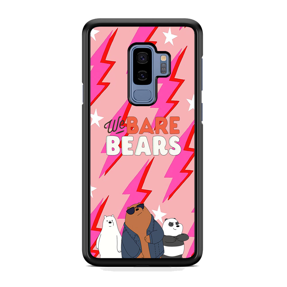 Bare Bears Shine Star Samsung Galaxy S9 Plus Case