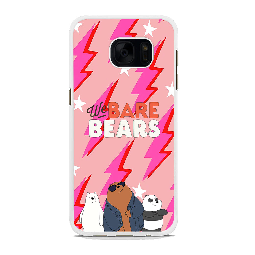 Bare Bears Shine Star Samsung Galaxy S7 Edge Case