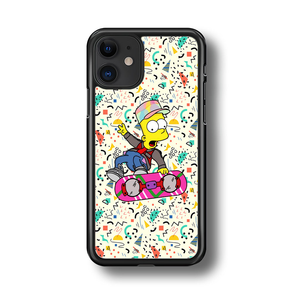 Bart Flying Board Jump Trick iPhone 11 Case