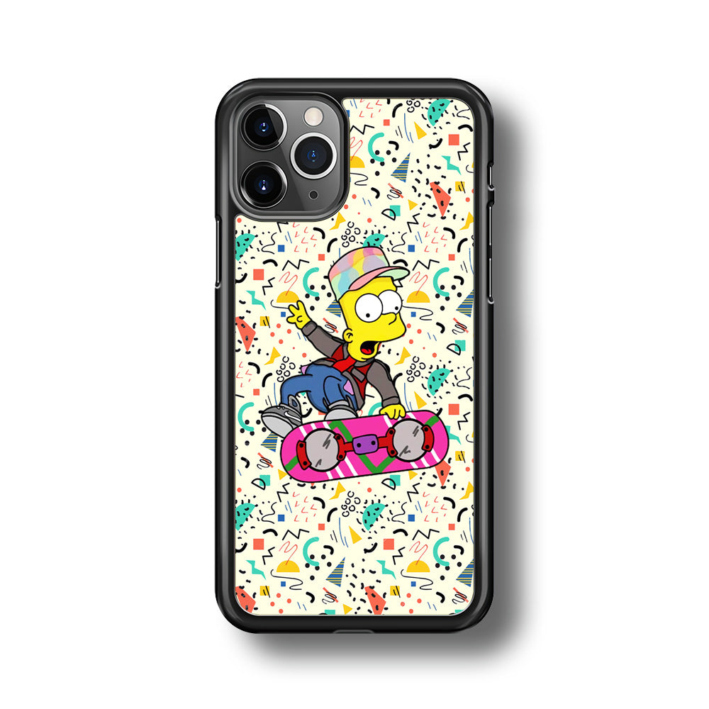 Bart Flying Board Jump Trick iPhone 11 Pro Case
