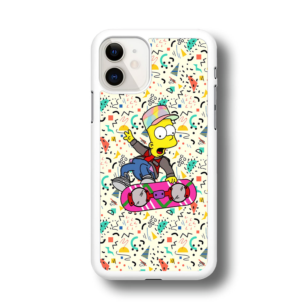 Bart Flying Board Jump Trick iPhone 11 Case