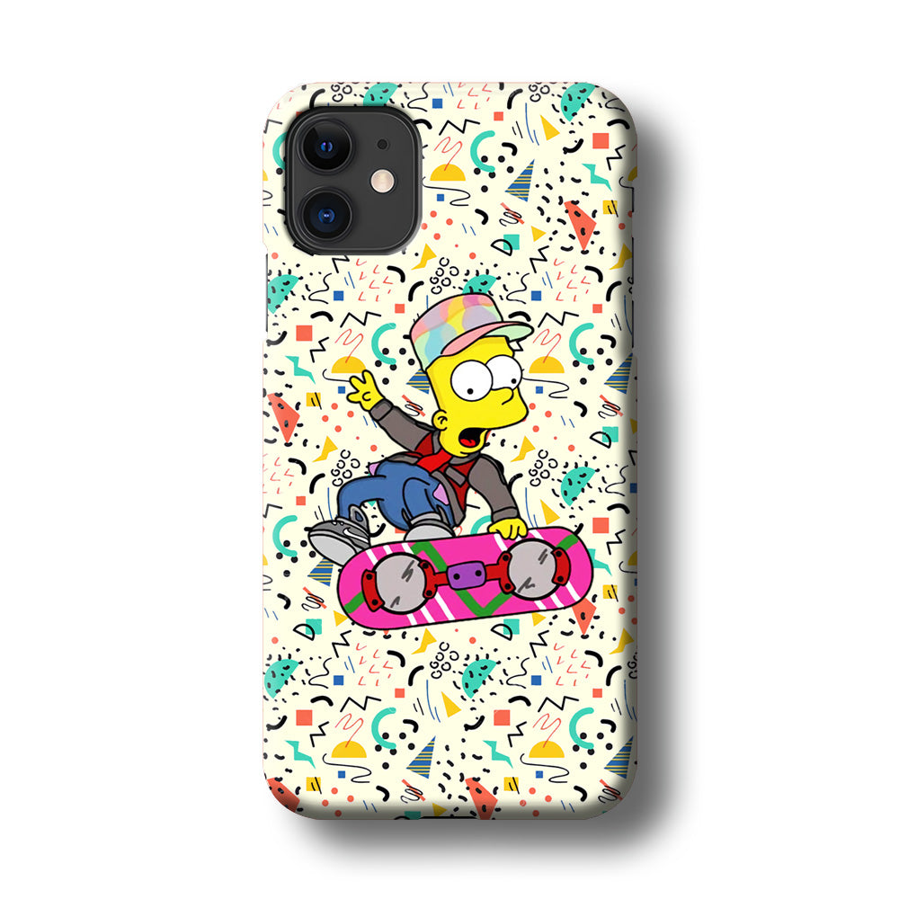 Bart Flying Board Jump Trick iPhone 11 Case