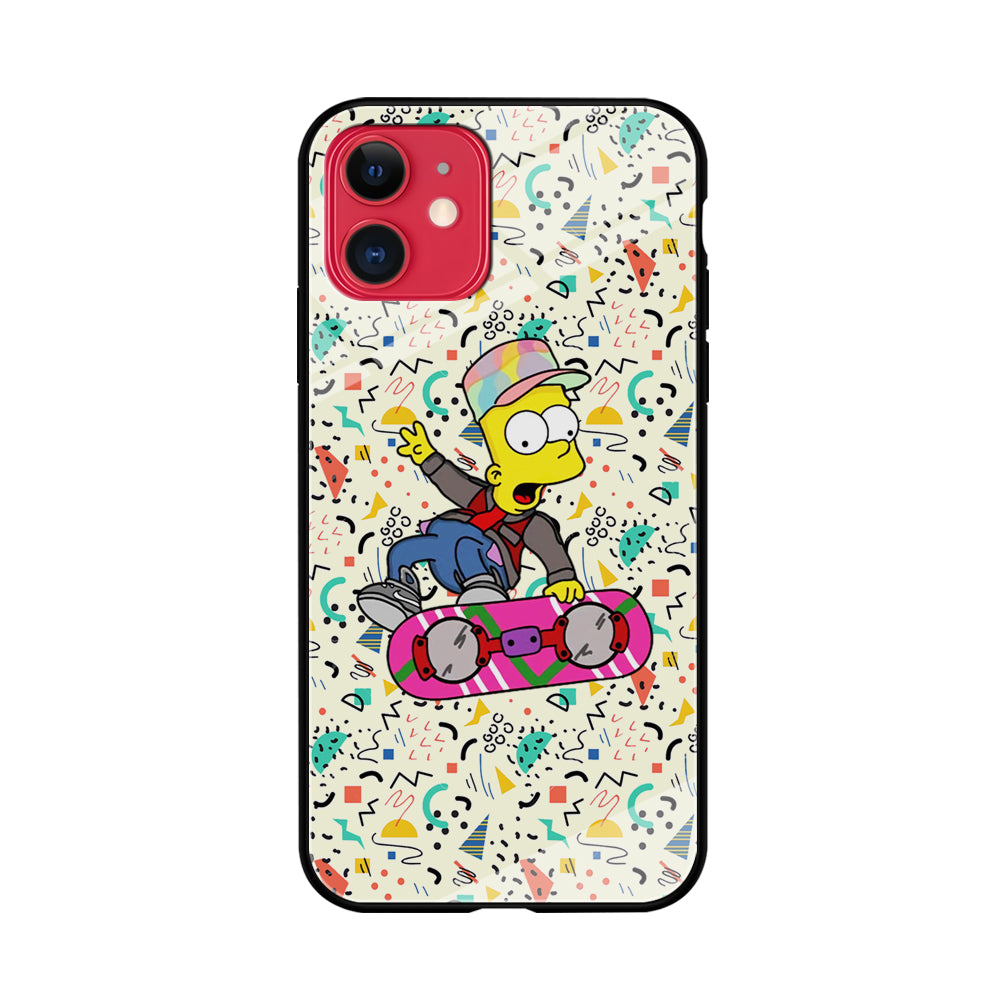 Bart Flying Board Jump Trick iPhone 11 Case