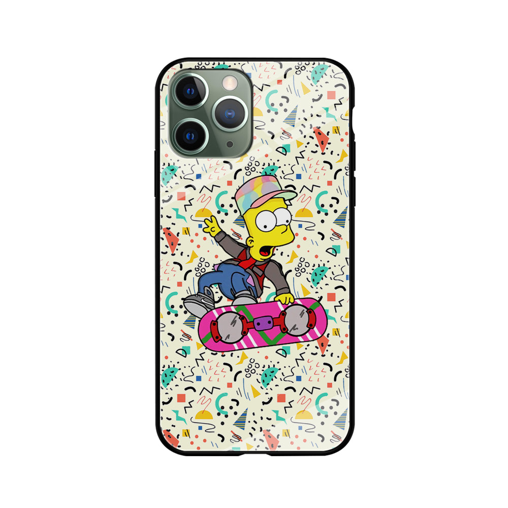 Bart Flying Board Jump Trick iPhone 11 Pro Case