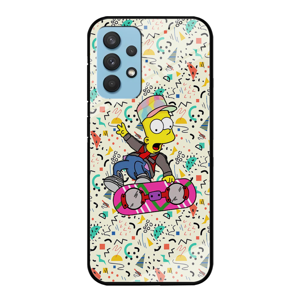 Bart Flying Board Jump Trick Samsung Galaxy A32 Case