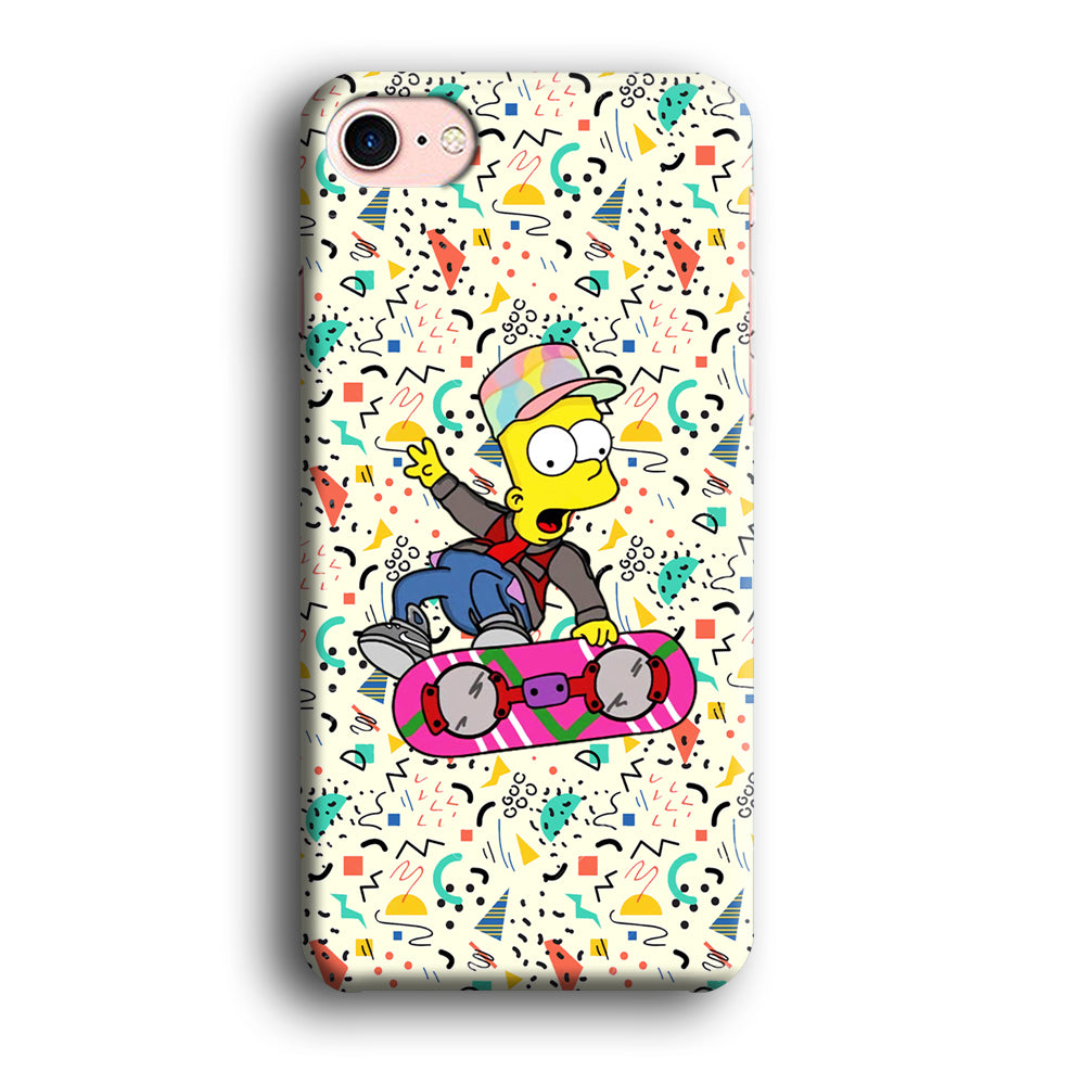 Bart Flying Board Jump Trick iPhone 8 Case
