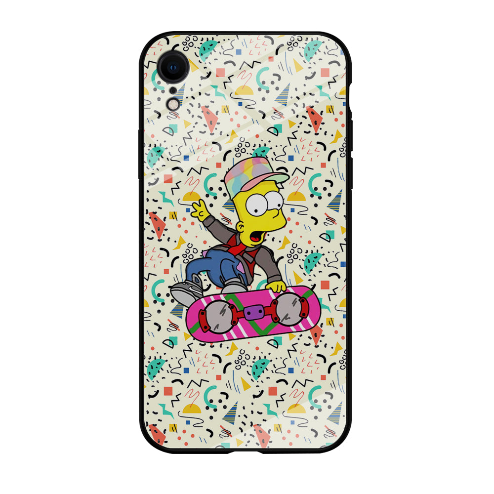 Bart Flying Board Jump Trick iPhone XR Case