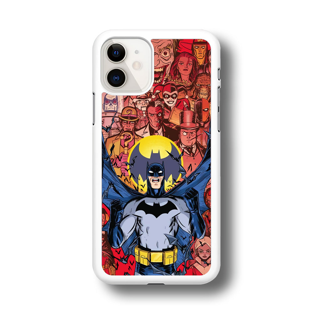 Batman Collage of Expression iPhone 11 Case