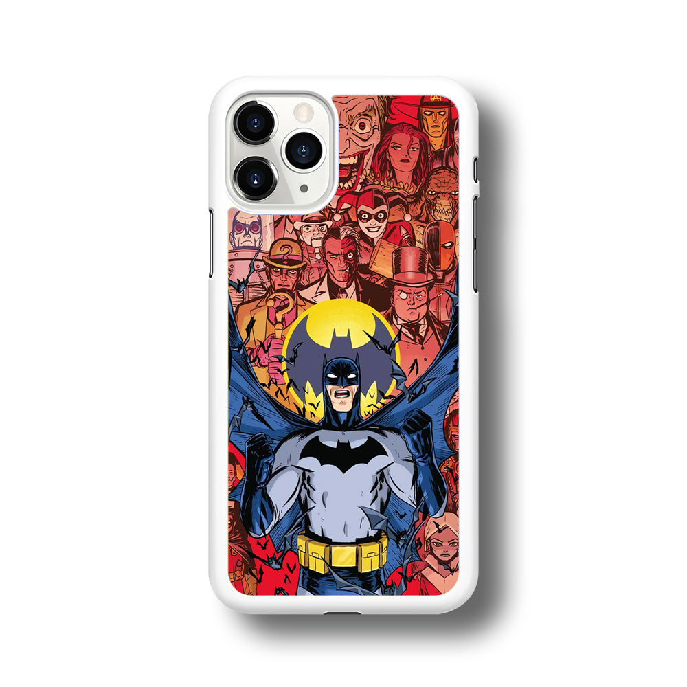 Batman Collage of Expression iPhone 11 Pro Case