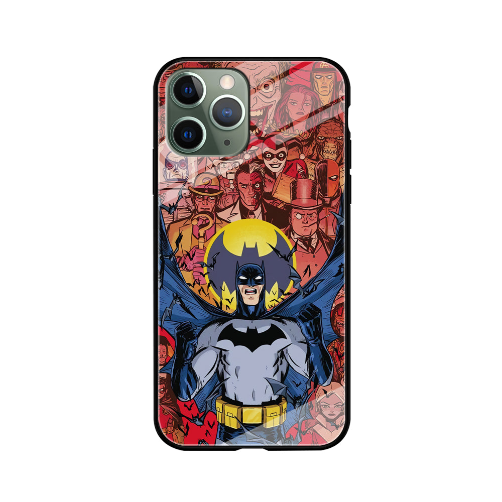 Batman Collage of Expression iPhone 11 Pro Case