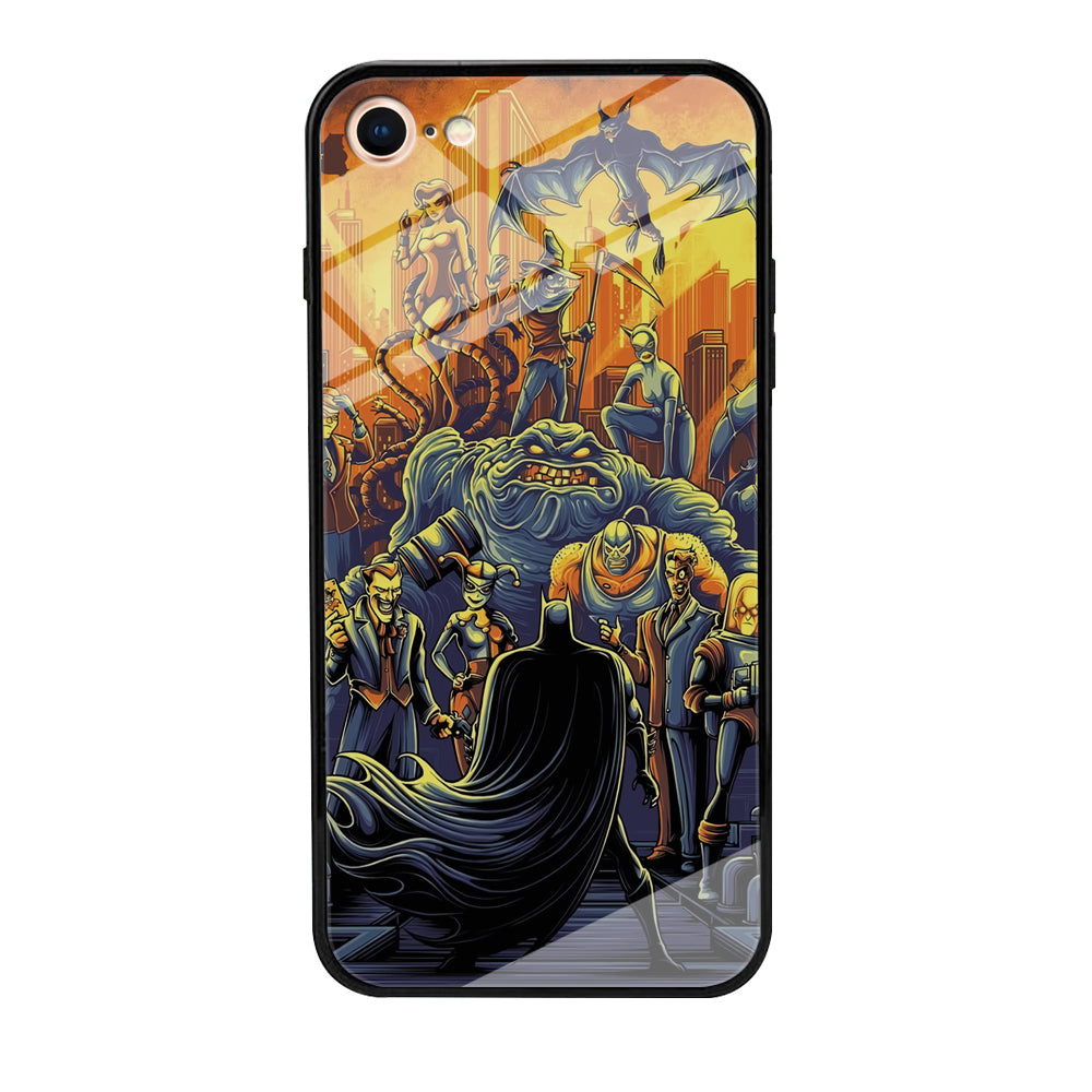 Batman Enemy's Assemble iPhone 8 Case
