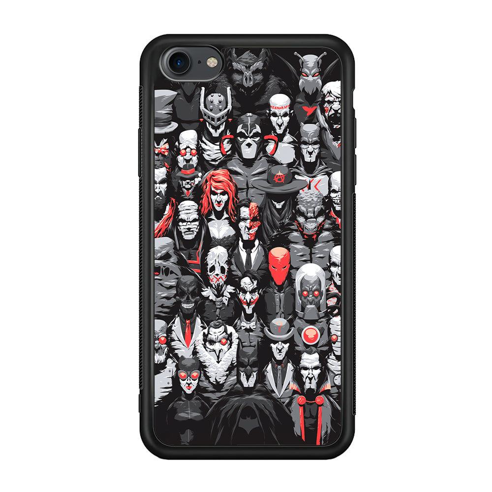 Batman Family One Frame iPhone 8 Case