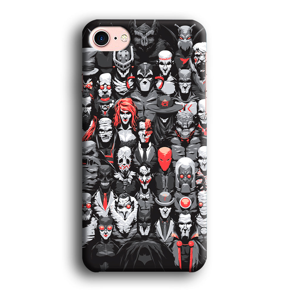 Batman Family One Frame iPhone 8 Case