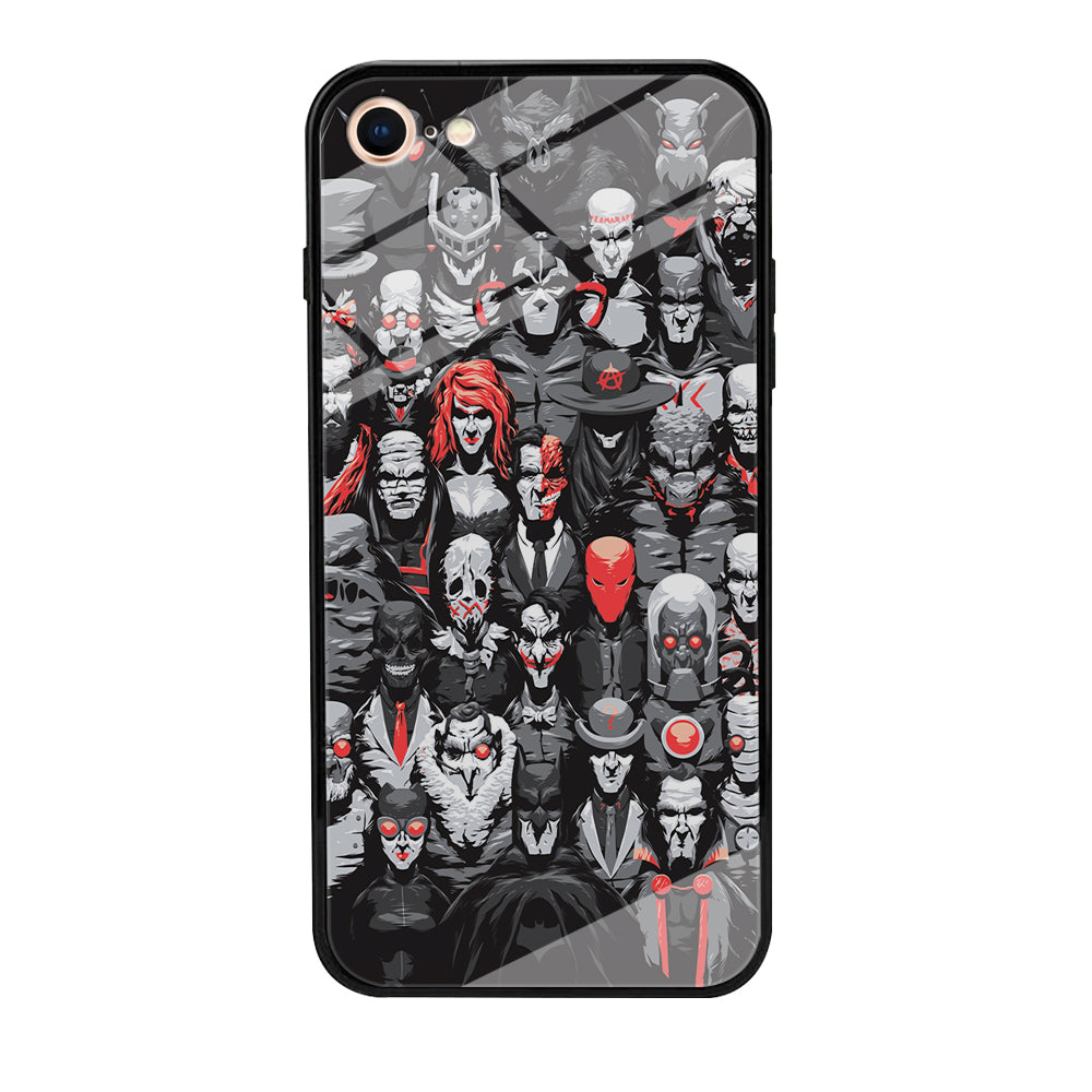 Batman Family One Frame iPhone 8 Case
