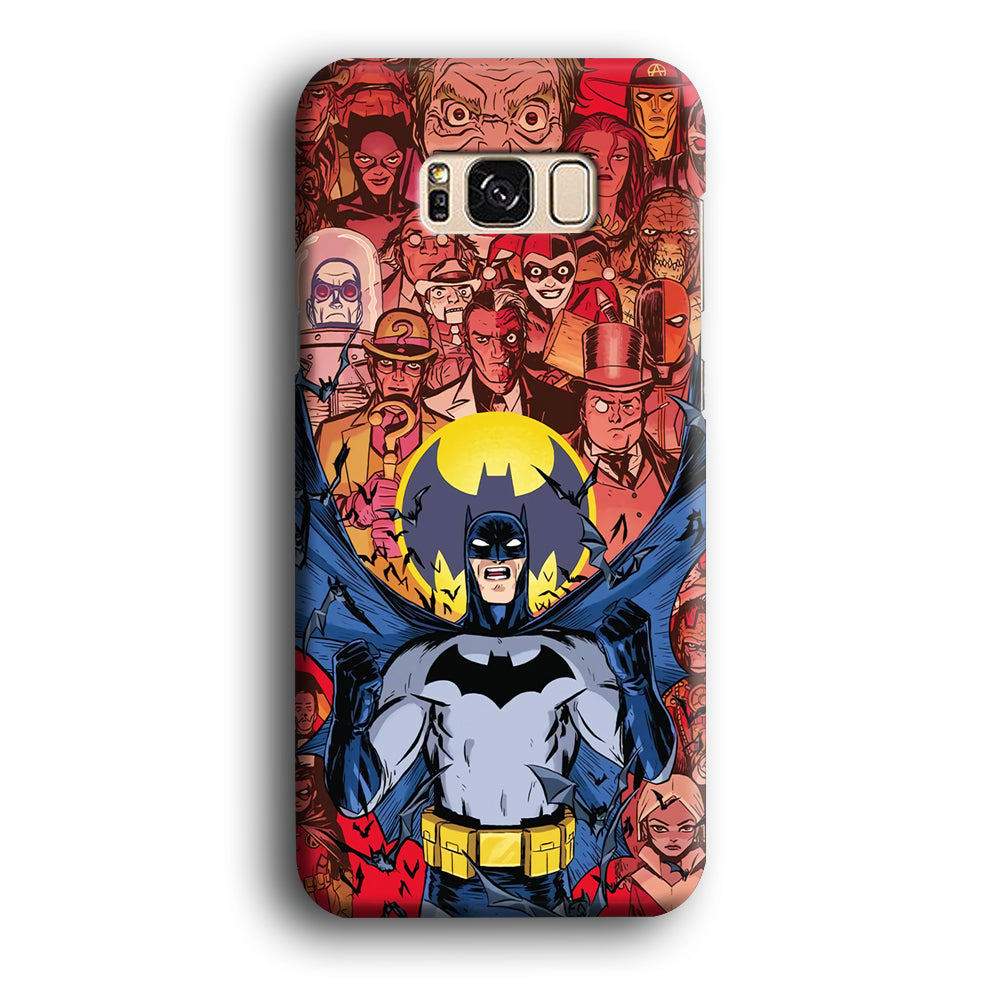 Batman Collage of Expression Samsung Galaxy S8 Case