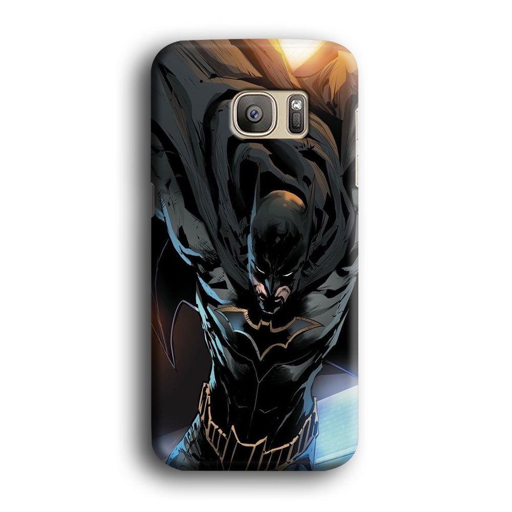 Batman Flying Cloak Samsung Galaxy S7 Edge Case - carneyforia