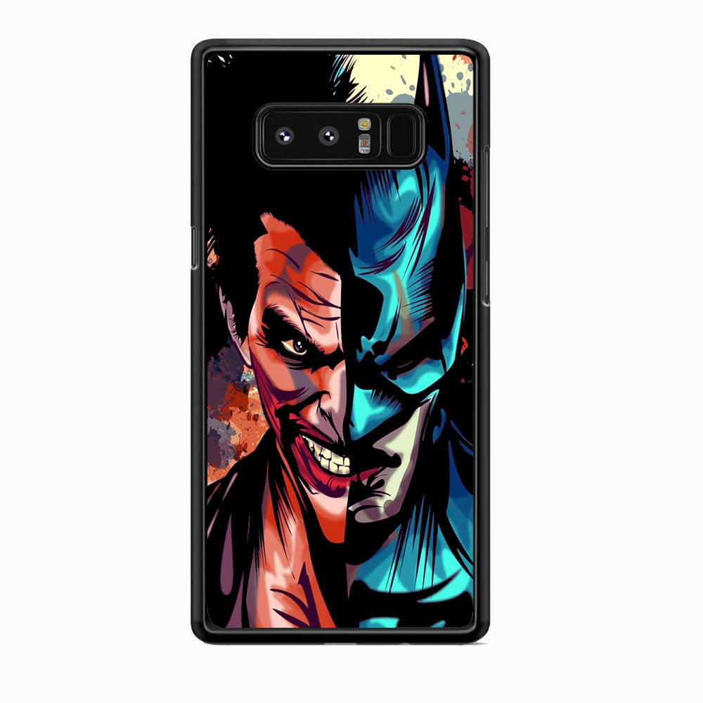 Batman Half Face Joker Samsung Galaxy Note 8 Case - carneyforia