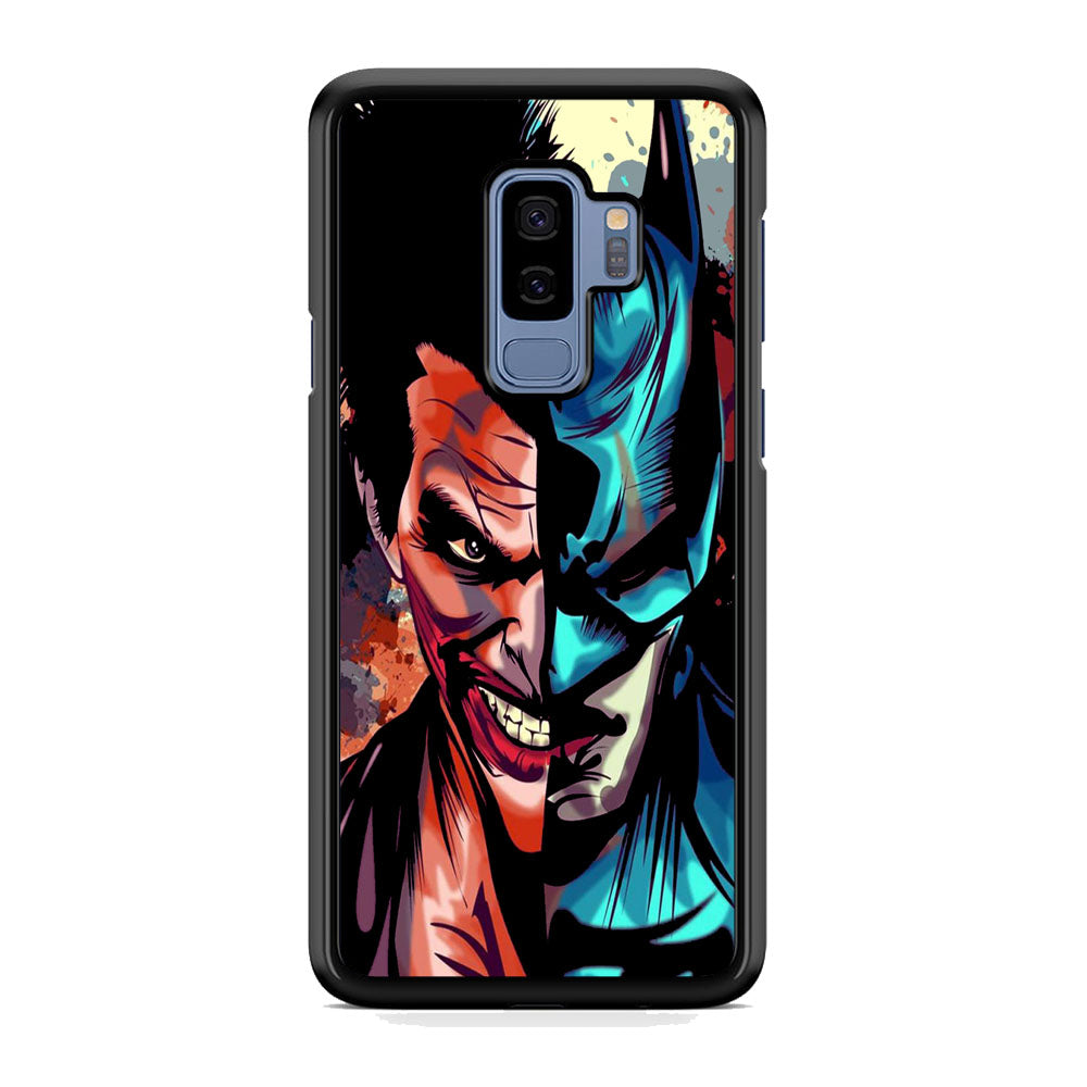 Batman Half Face Joker Samsung Galaxy S9 Plus Case Default Title