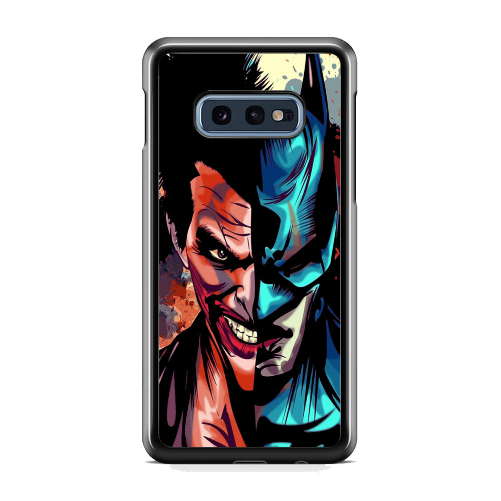 Batman Half Face Joker Samsung Galaxy S10E Case - carneyforia
