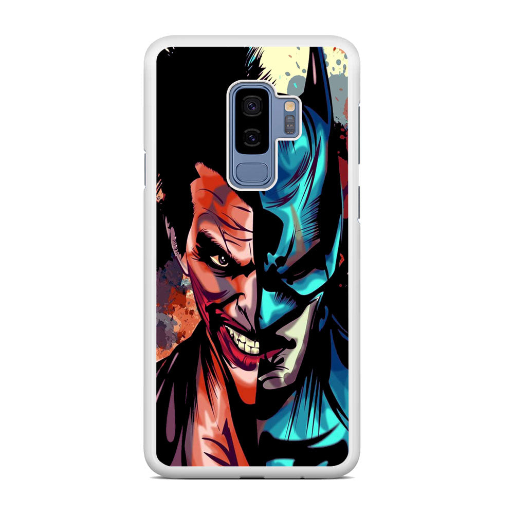 Batman Half Face Joker Samsung Galaxy S9 Plus Case - carneyforia