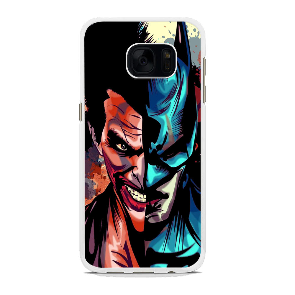 Batman Half Face Joker Samsung Galaxy S7 Case - carneyforia