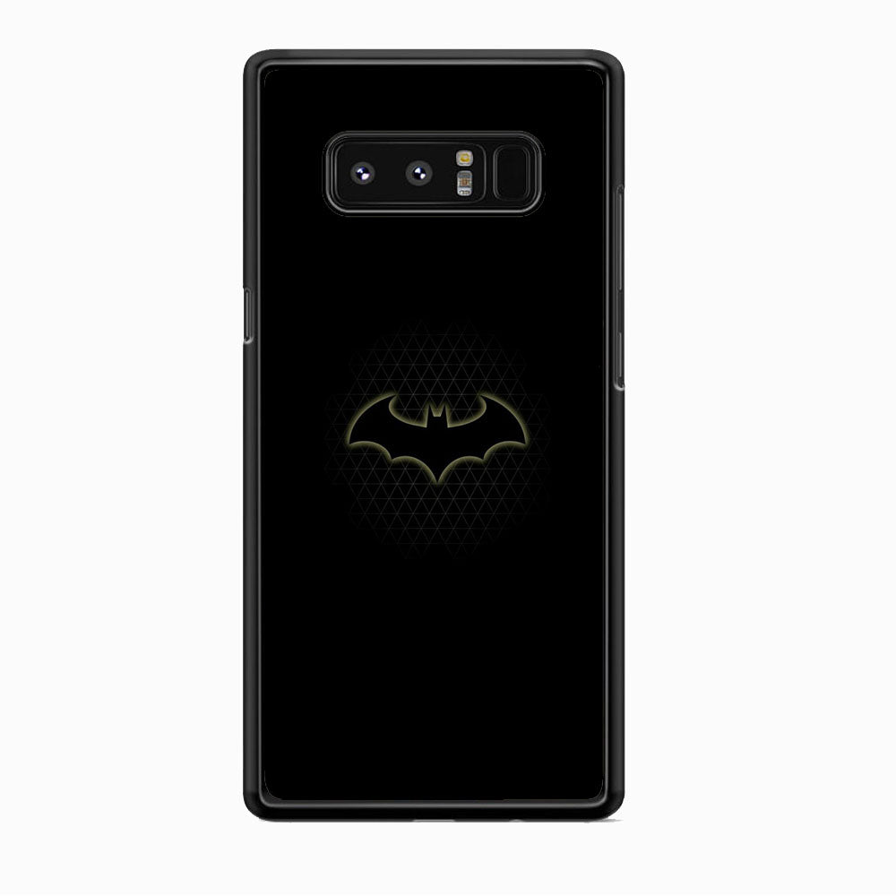 Batman Logo Simple Black Samsung Galaxy Note 8 Case - carneyforia