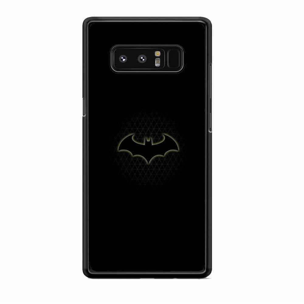 Batman Logo Simple Black Samsung Galaxy Note 8 Case Default Title