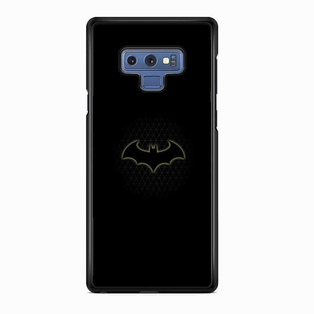 Batman Logo Simple Black Samsung Galaxy Note 9 Case - carneyforia