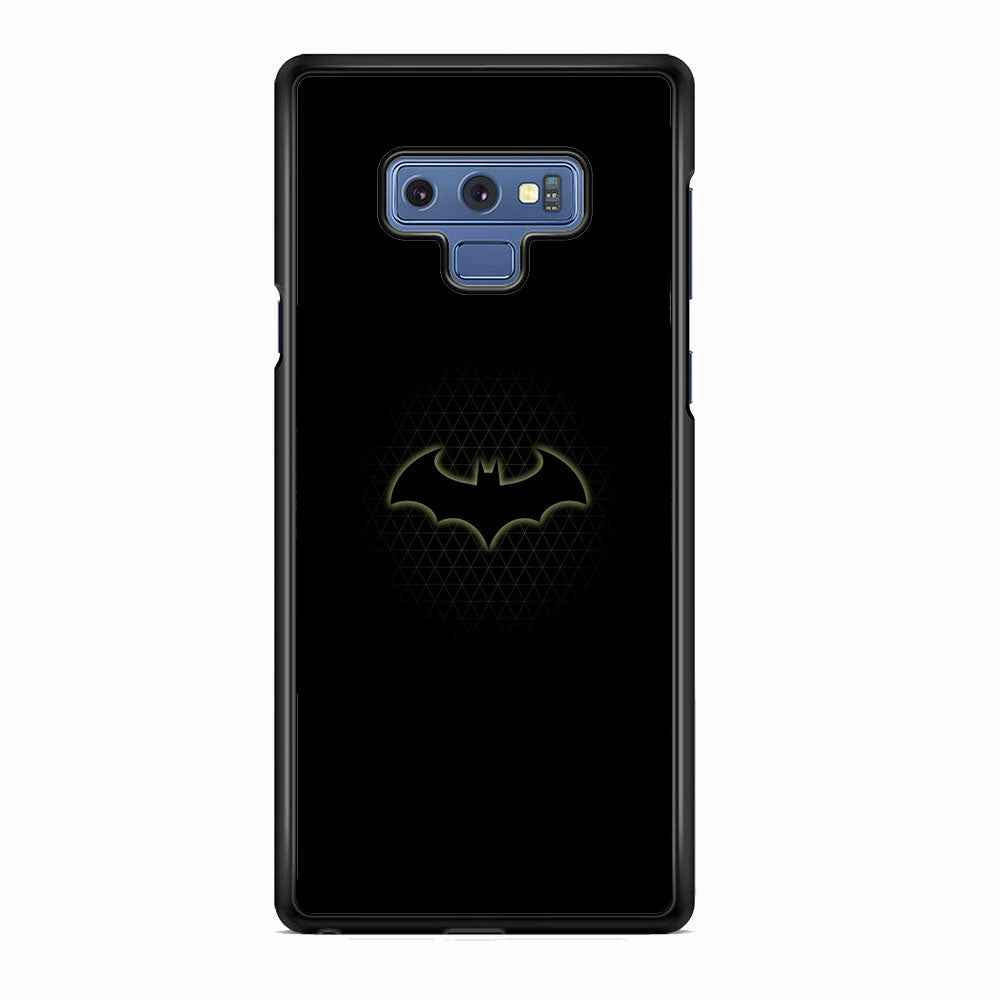 Batman Logo Simple Black Samsung Galaxy Note 9 Case Default Title