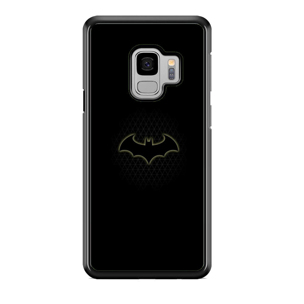 Batman Logo Simple Black Samsung Galaxy S9 Case - carneyforia
